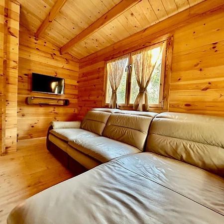 Chalet Bois Jacuzzi Bessan Luaran gambar